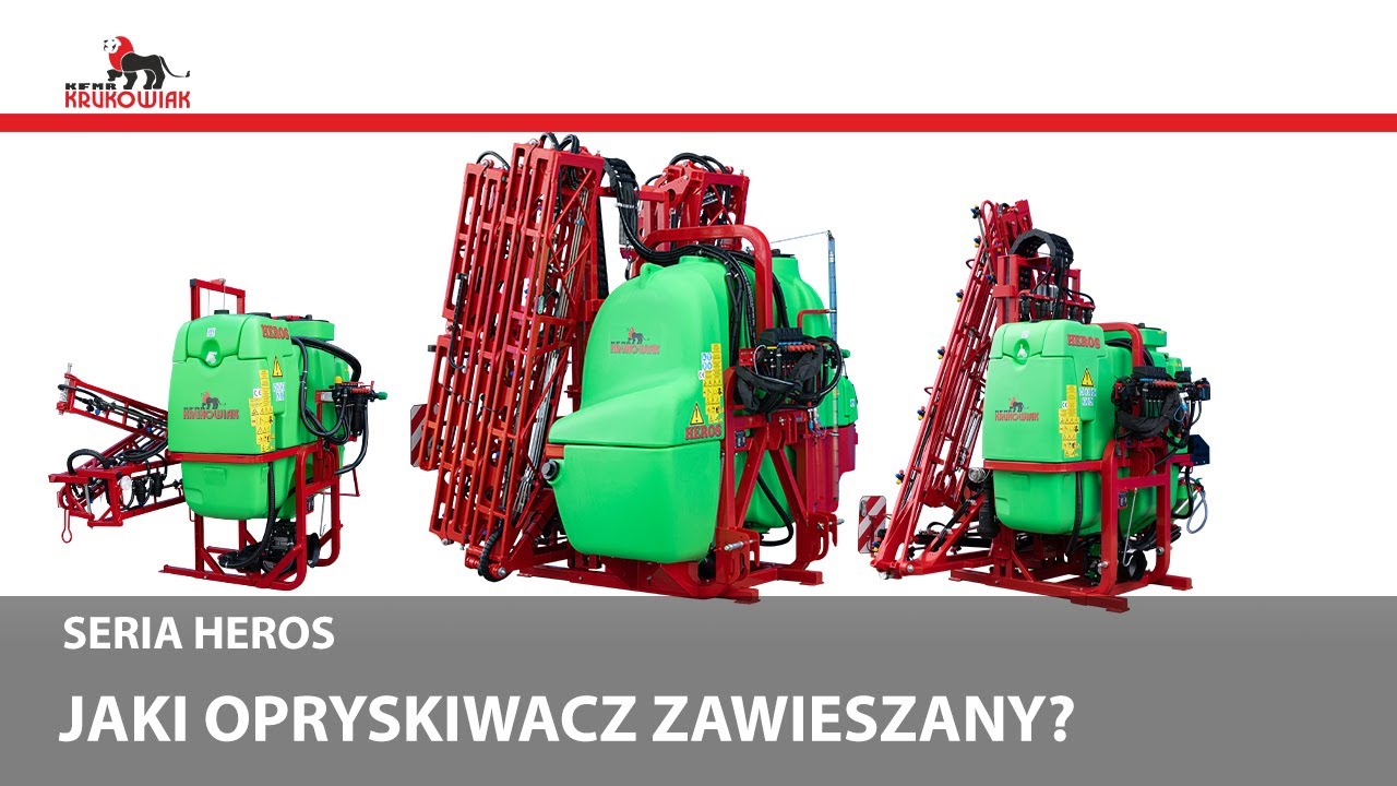 👉JAKI OPRYSKIWACZ ZAWIESZANY HEROS❓ | KRUKOWIAK | PORADNIK