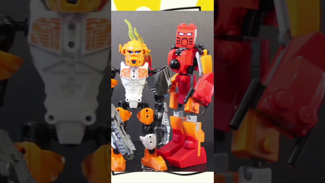 Tiny HERO FACTORY Bootlegs! #lego #bionicle #herofactory #review
