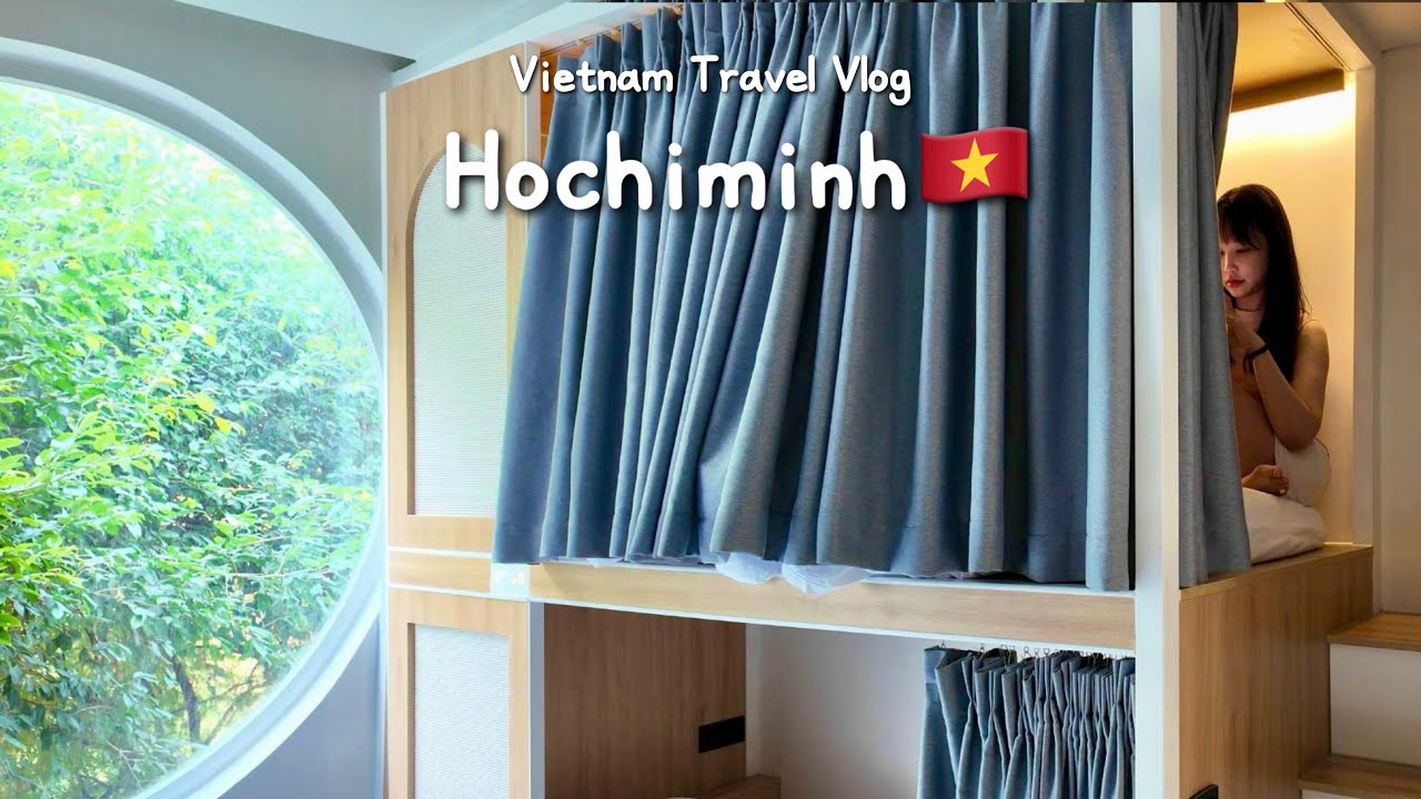 Ho Chi Minh City Самый дорогой капсульный отель $ 14 | Путешествие в одиночку во Вьетнам путешествие