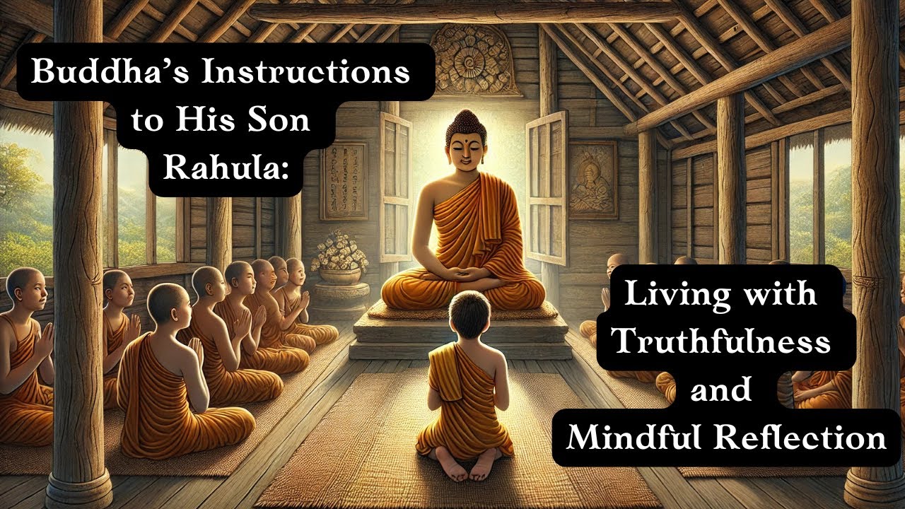 Buddha&rsquo;s Instructions to His Son Rahula | Moral Story | Short Story