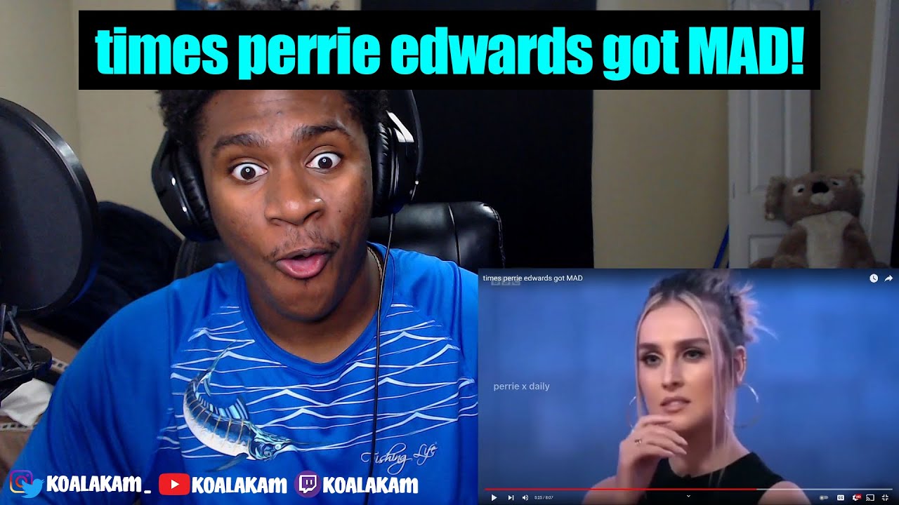 она ДИКАРЬ! раз Перри Эдвардс разозлилась (реакция!)