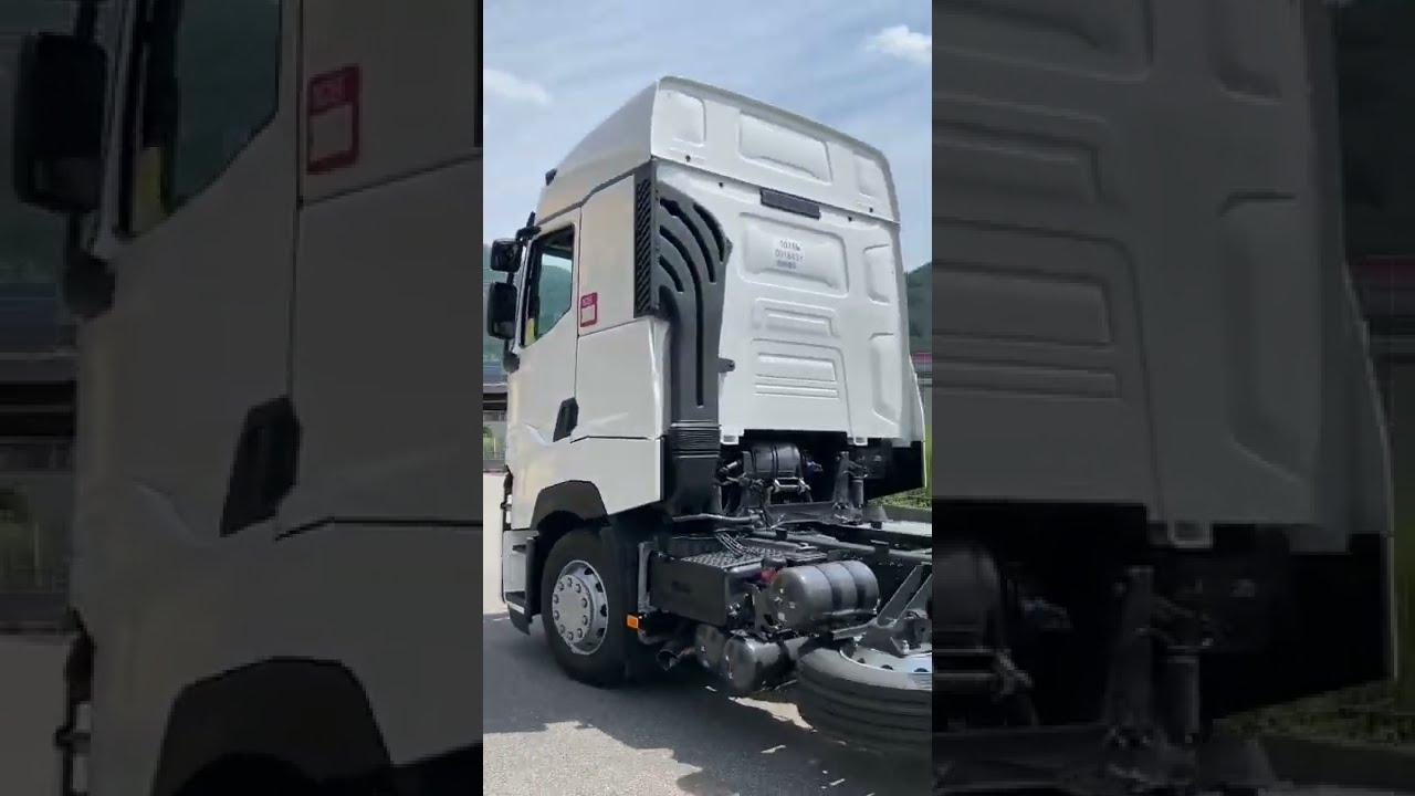 Trasformazione 🔥 #truck #camion #motrice #camionfrigo #renaulttrucks #shorts
