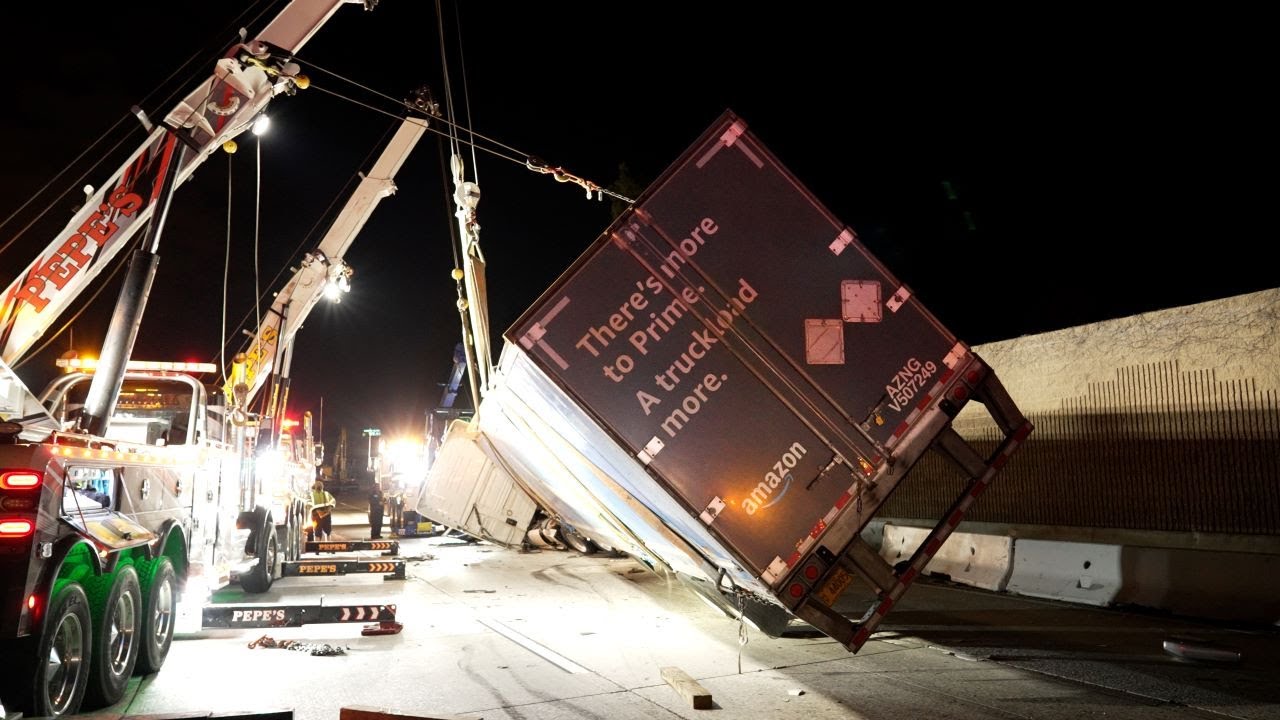 Best of heavy duty rollover recoveries compilation (2022)
