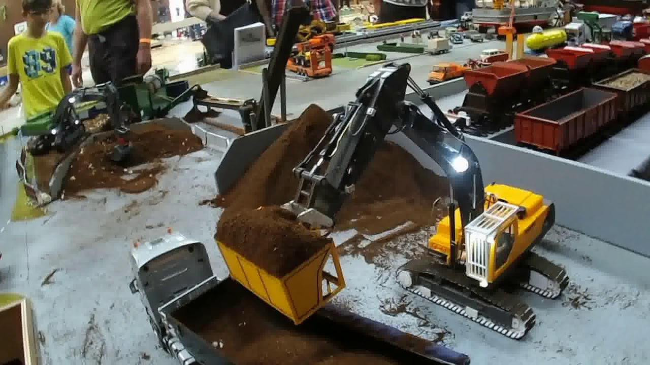 RC HOBBY MINI SCALE 1:32 DUMPER BAGGER DIGGER SPECIAL TOOL