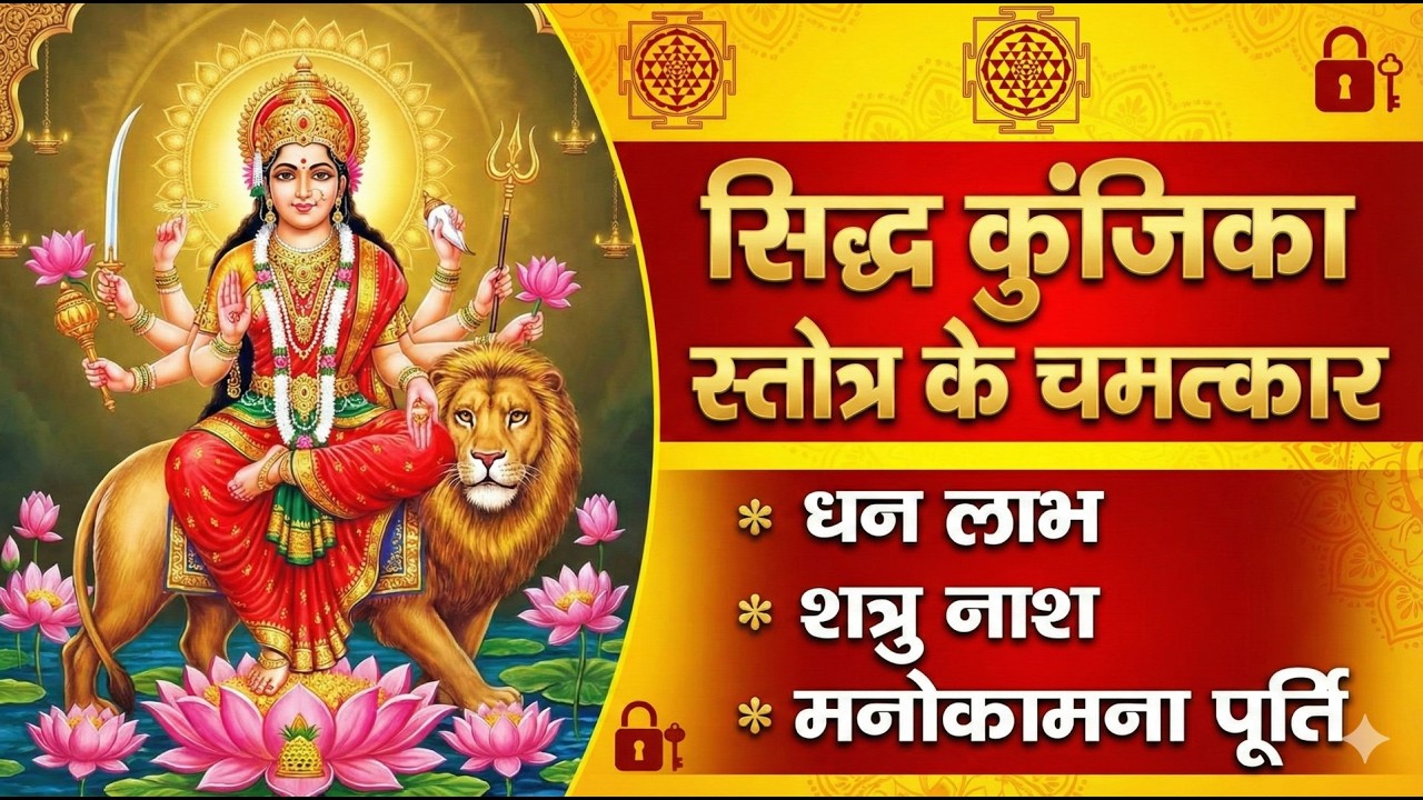 🕉️ सिद्ध कुंजिका स्तोत्र | भावपूर्ण ऑडियो पाठ | Maa Durga Powerful Mantra