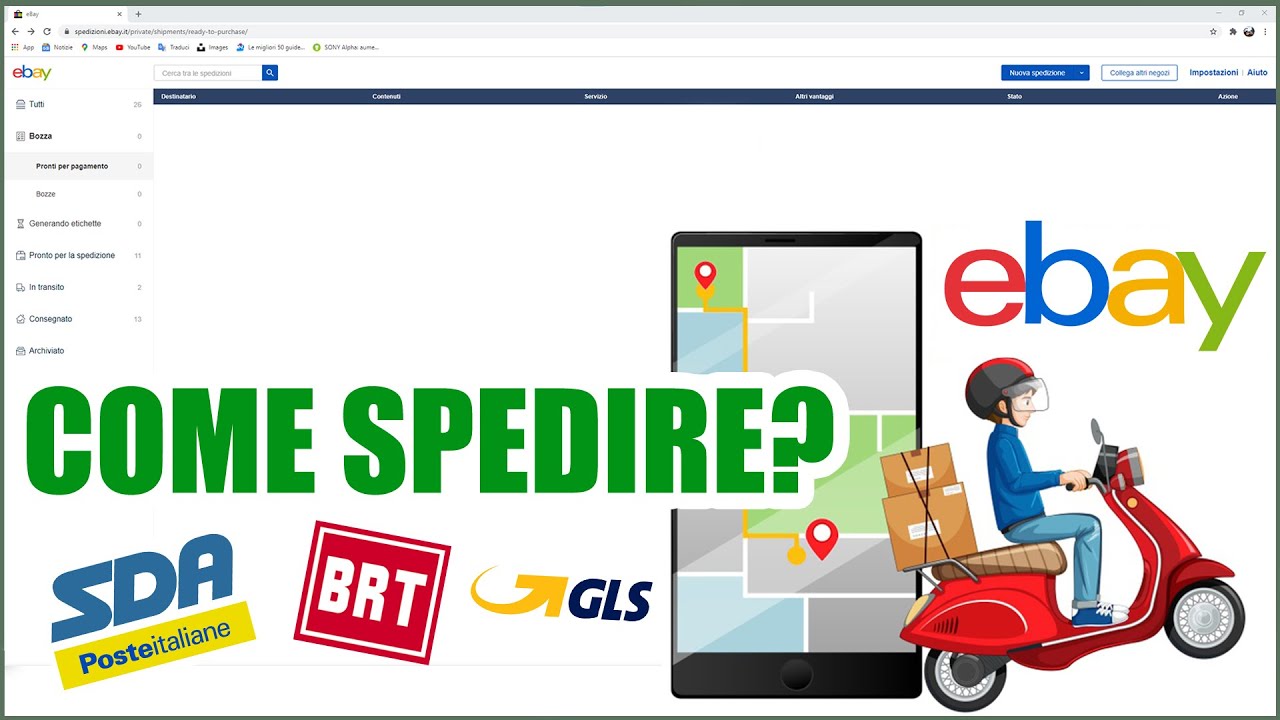 Come SPEDIRE su Ebay - Vendita Usato [2k60fps]