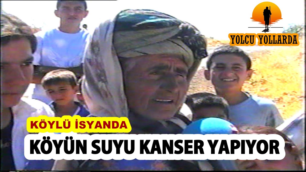 BU KÖYÜN SUYUNDAN AMONYAK AKIYOR - YOLCU YOLLARDA