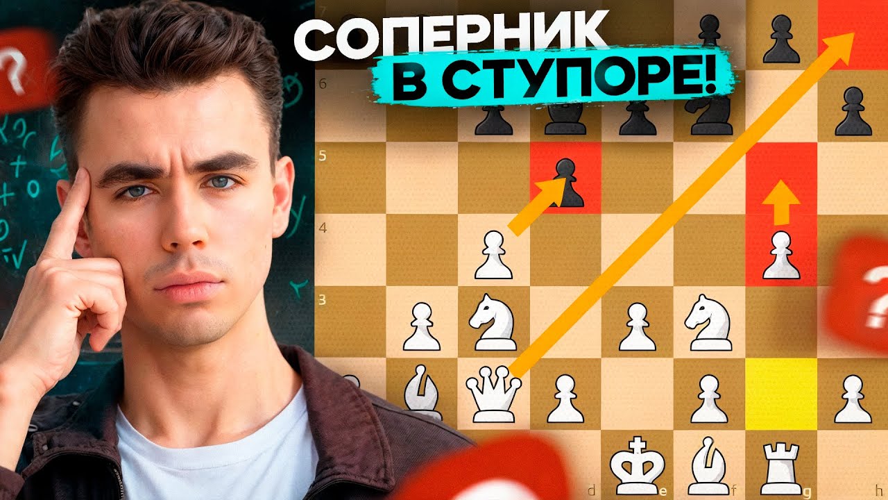 ОЗАДАЧЬ Соперника В ДЕБЮТЕ: Редкий и Нестандартный Дебют Нимцовича-Ларсена!