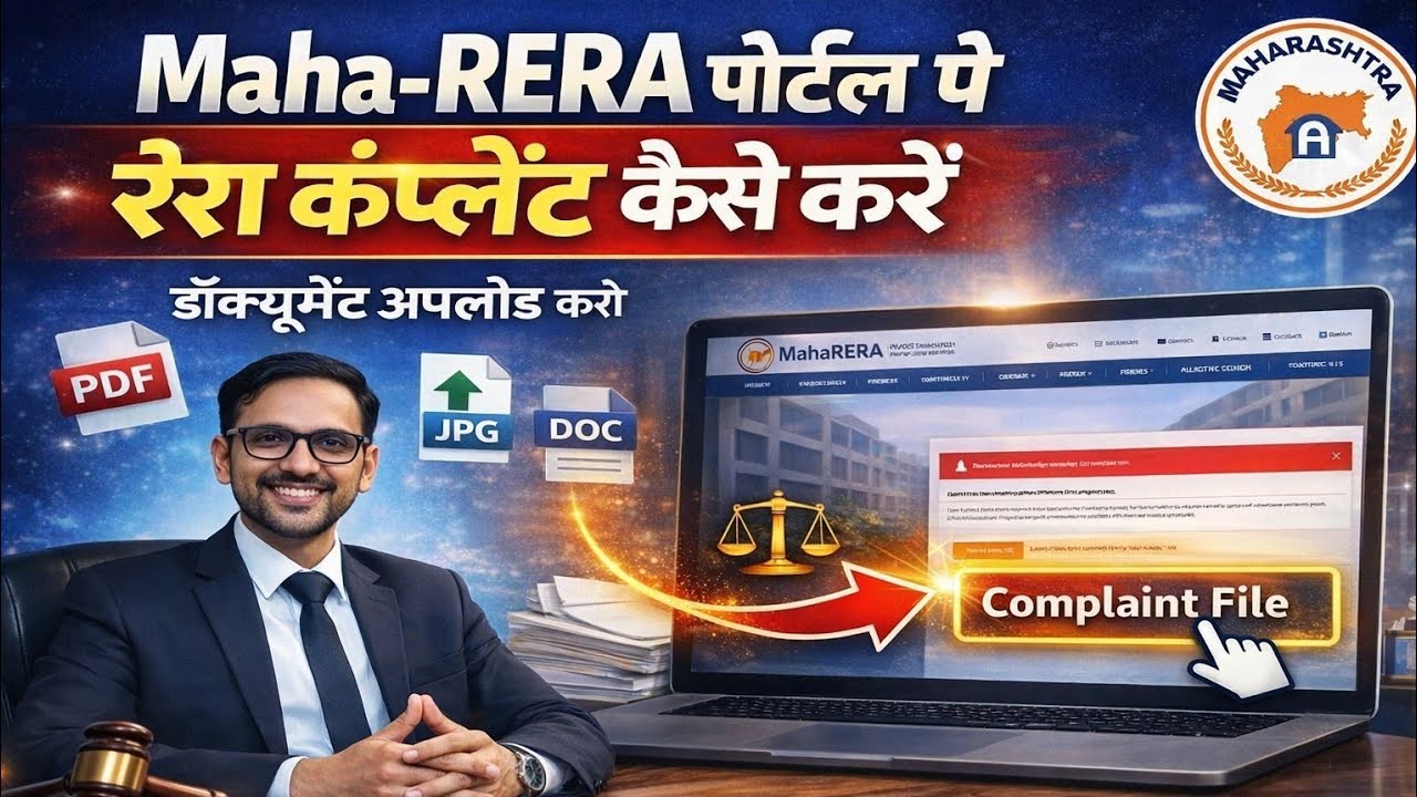 How to File RERA Complaint on #rera https://maharerait.maharashtra.gov.in