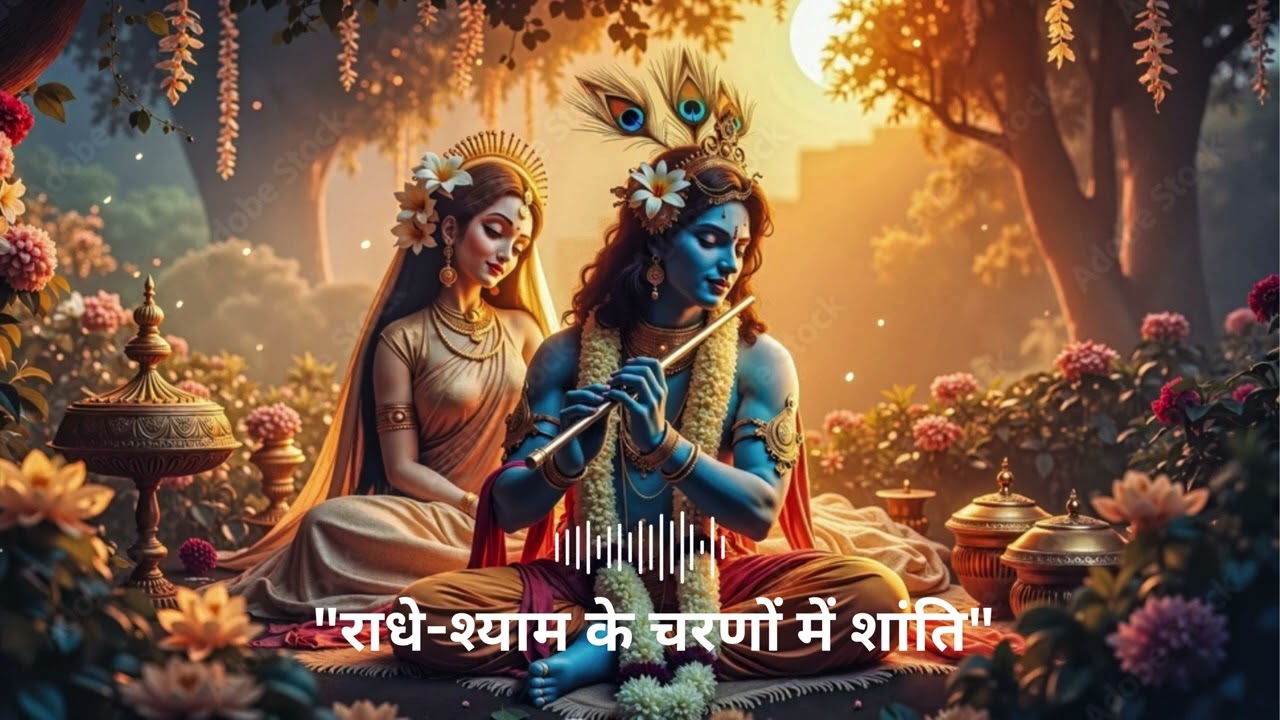 Radhe Shaam Ke Charanon Mein Shaanti | Radhe Shaam Bhajan | Radha Krishna Soothing Bhakti Song