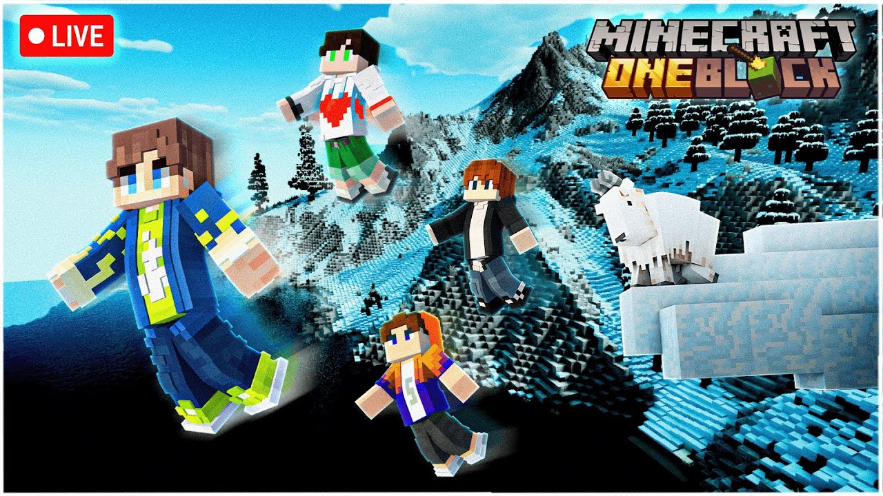 ONE BLOCK LIVE STREAM 😍 | Minecraft in Telugu | Maddy Telugu Gamer