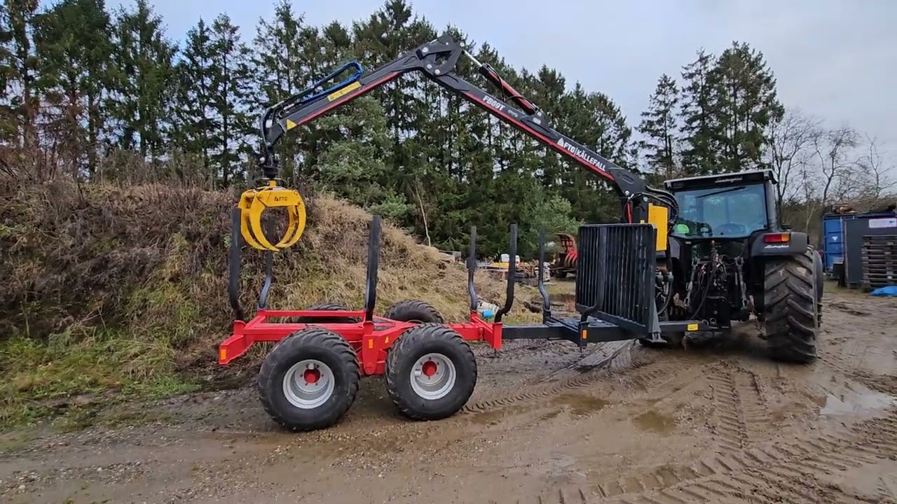 FB100 / FTG Källefall skovvogn årgang 2024 til salg på www.fymasauctions.dk