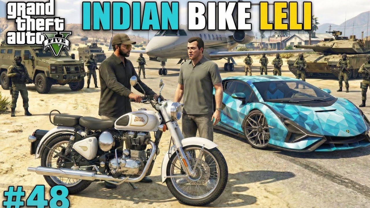 MICHAEL BUYING $25,000,000 INDIAN BIKE AND KILLING GANGSTER | GTAV GAMEPLAY #48