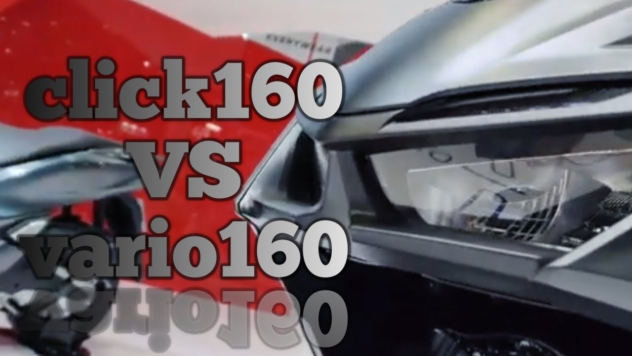 honda click 160 vs vario 160 exactly the same