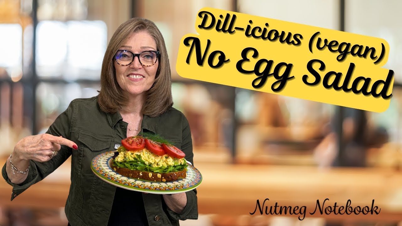 Dill-icious No Egg Salad | Easy Vegan Tofu Egg Salad Recipe
