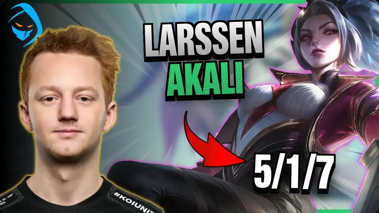 Rogue Larssen MIDDLE Akali vs Vex | 15.13