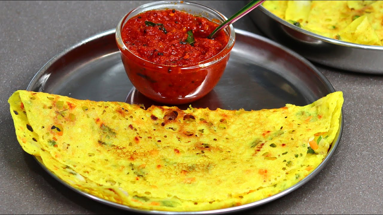 ദോശമാവ് ഇല്ലേ? വിഷമിക്കണ്ട, നൊടിയിൽ Crispy ദോശയും ചമ്മന്തിയും ഉണ്ടാക്കൂ😋👌 Easy Dosa| Onion Chutney