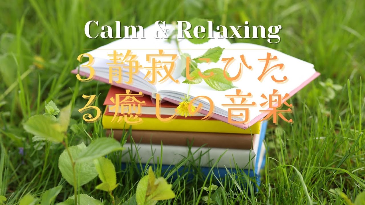 【BGM】心を静めるピアノとアコースティック｜癒し・リラックスピアノ｜Relaxing Piano ｜作業・読書・勉強用BGM｜ambient music