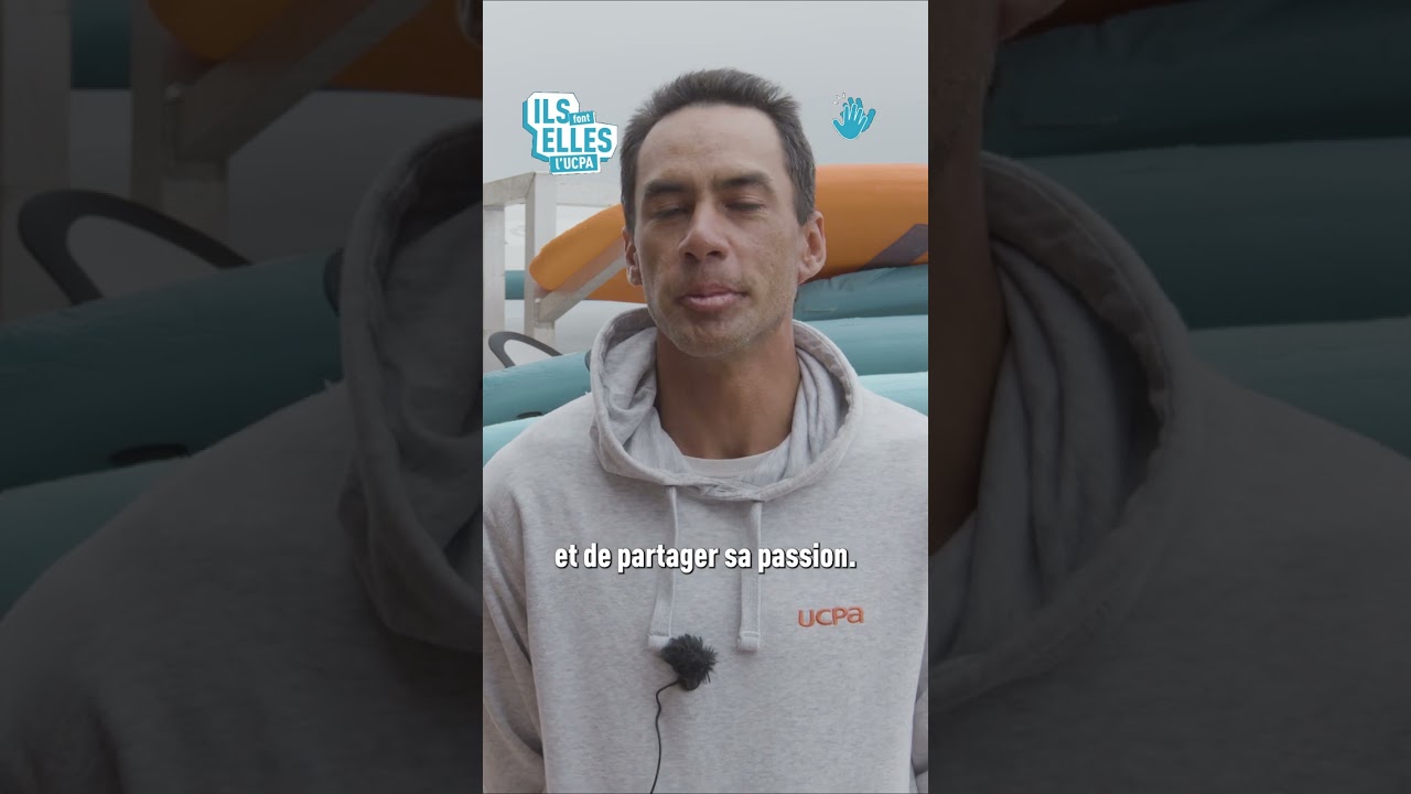 Ils/Elles font l'UCPA - Heremoana, moniteur de surf