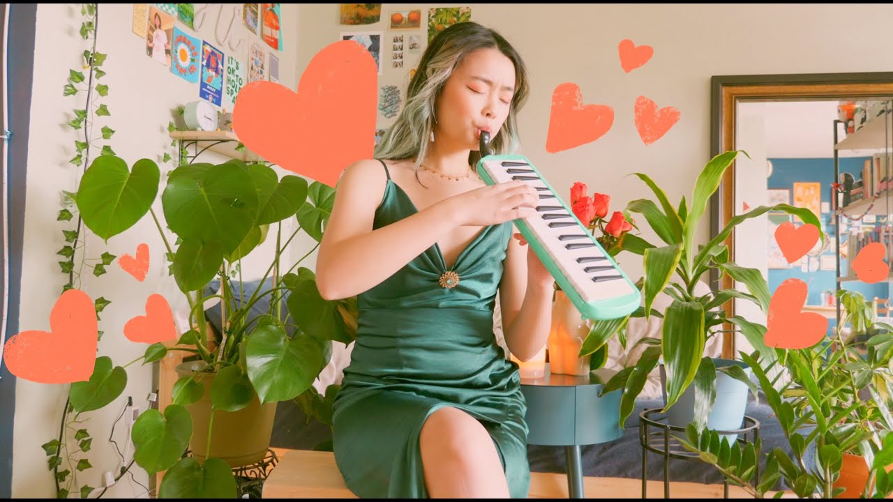 classic love songs but it's on melodica