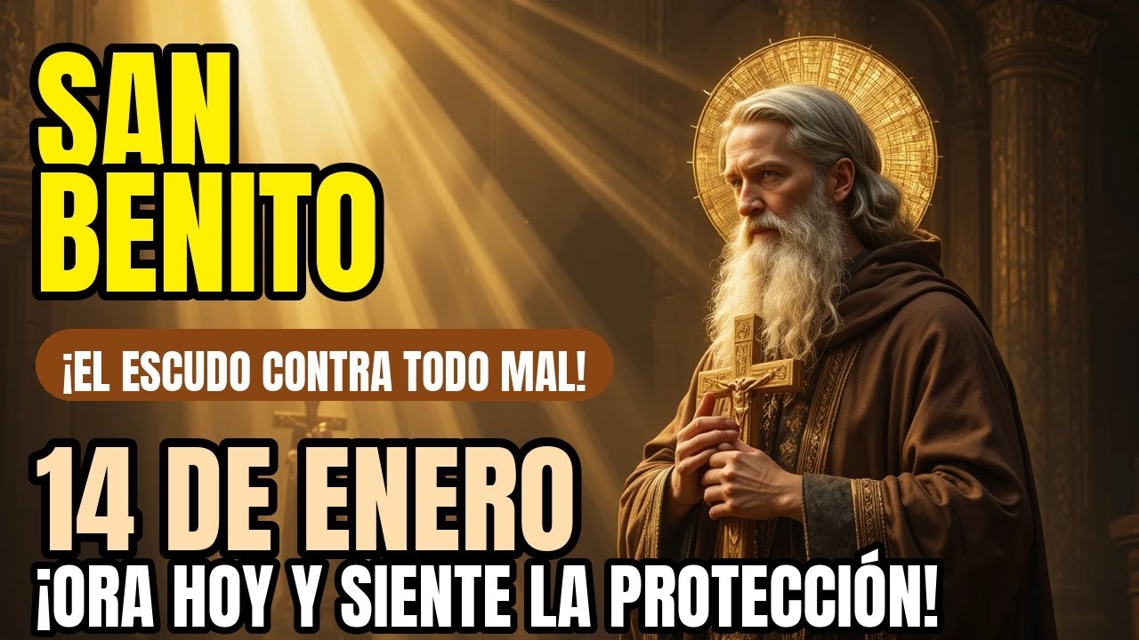 📿 La Oración de las 12 Palabras de San Benito — Que la Santa Cruz proteja tu hogar
