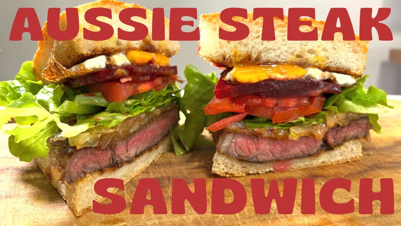 aussie steak sandwich