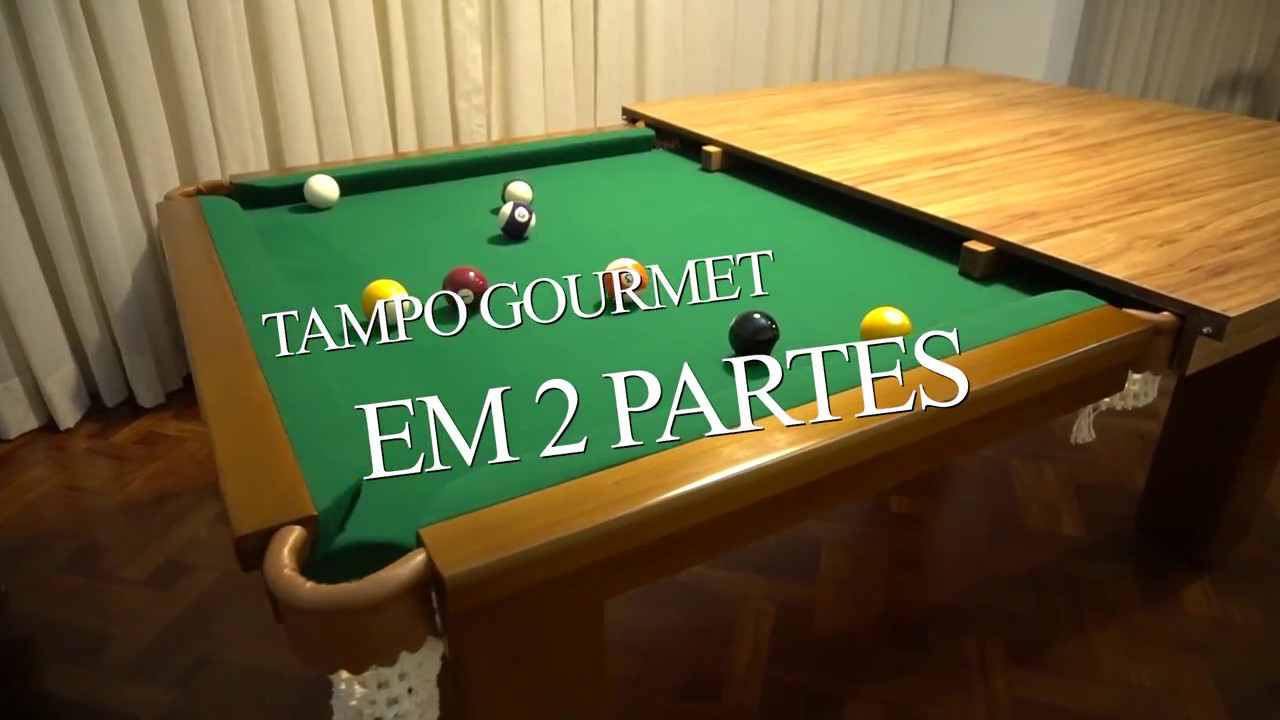 Mesa de Sinuca e Jantar BLACKBALL® Poseidon