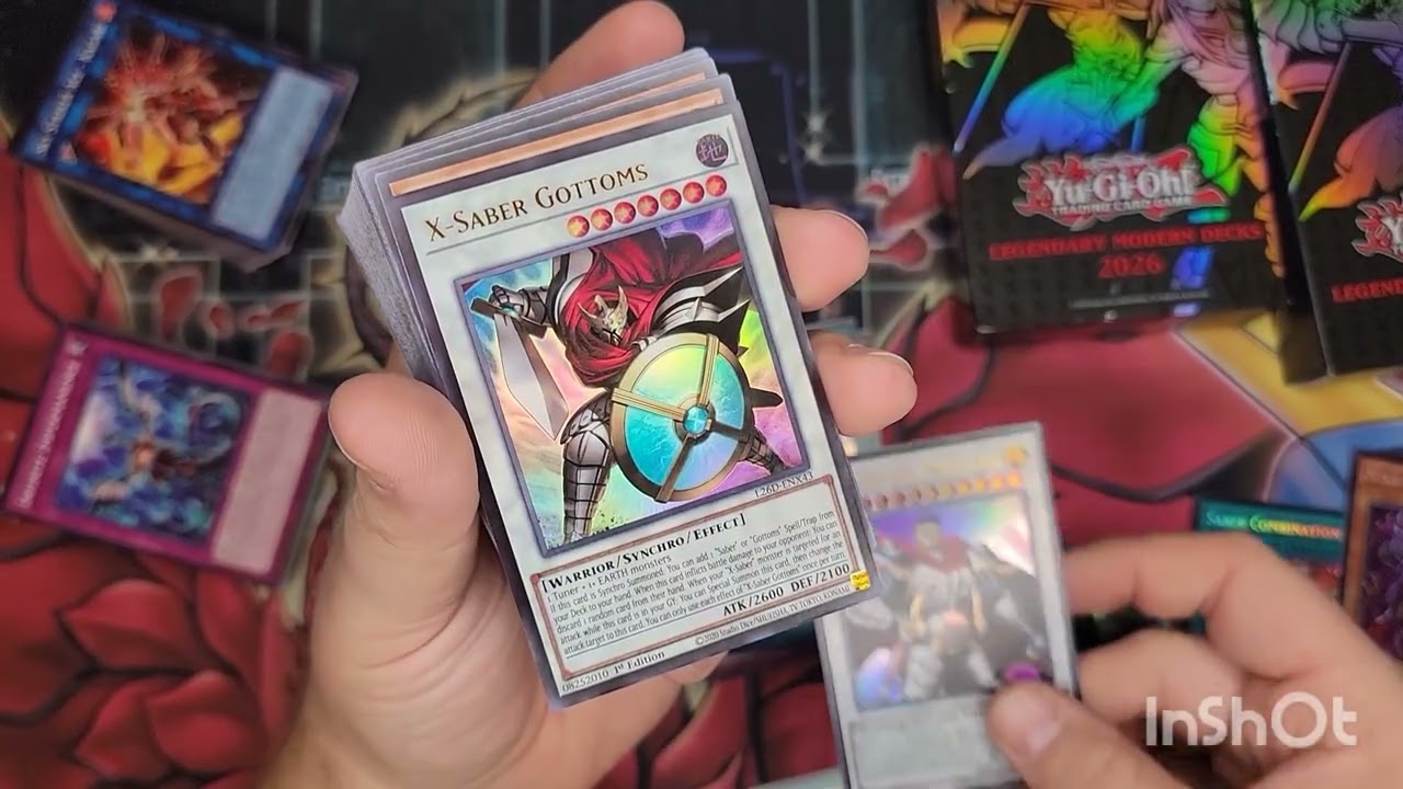 Yu-Gi-Oh Legendary Modern Decks 2026 Opening X3 - Starlight Pull