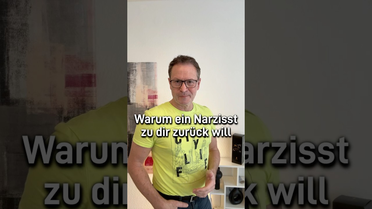Darum kommt ein Narzisst zur&uuml;ck zu dir. #narzisst #narcissism