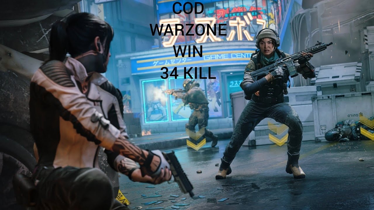 GAMEPLAY NO COMMENTARY COD BO7 WARZONE (PS5)  34 Eliminações