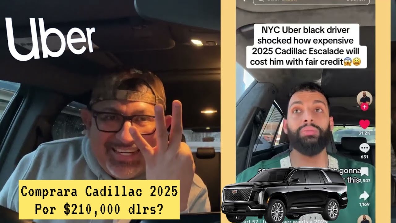 Uber black driver, va a comprar Cadillac 2025 $210,000 | motivo; Uber le saco la 2019 Cadillac 🙉