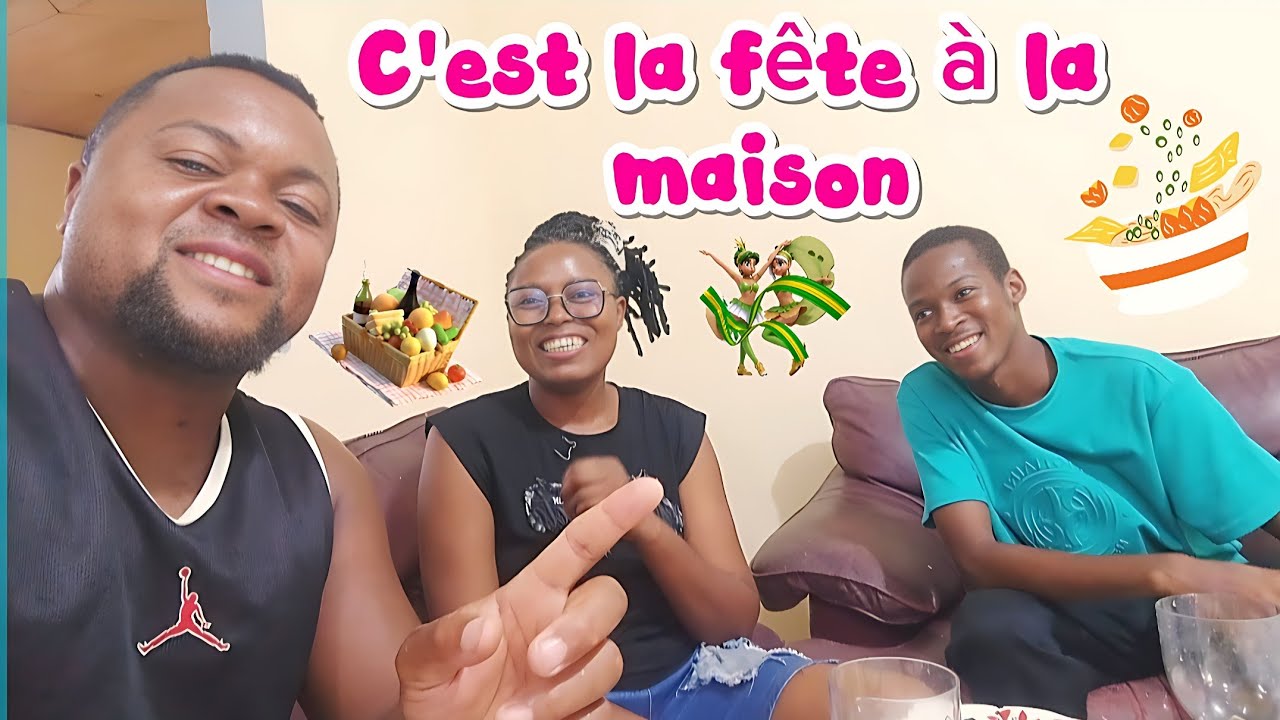#Vlog: c'est la fête chez @gabrieletsuizy On prépare un grand repas pour recevoir les invités. 