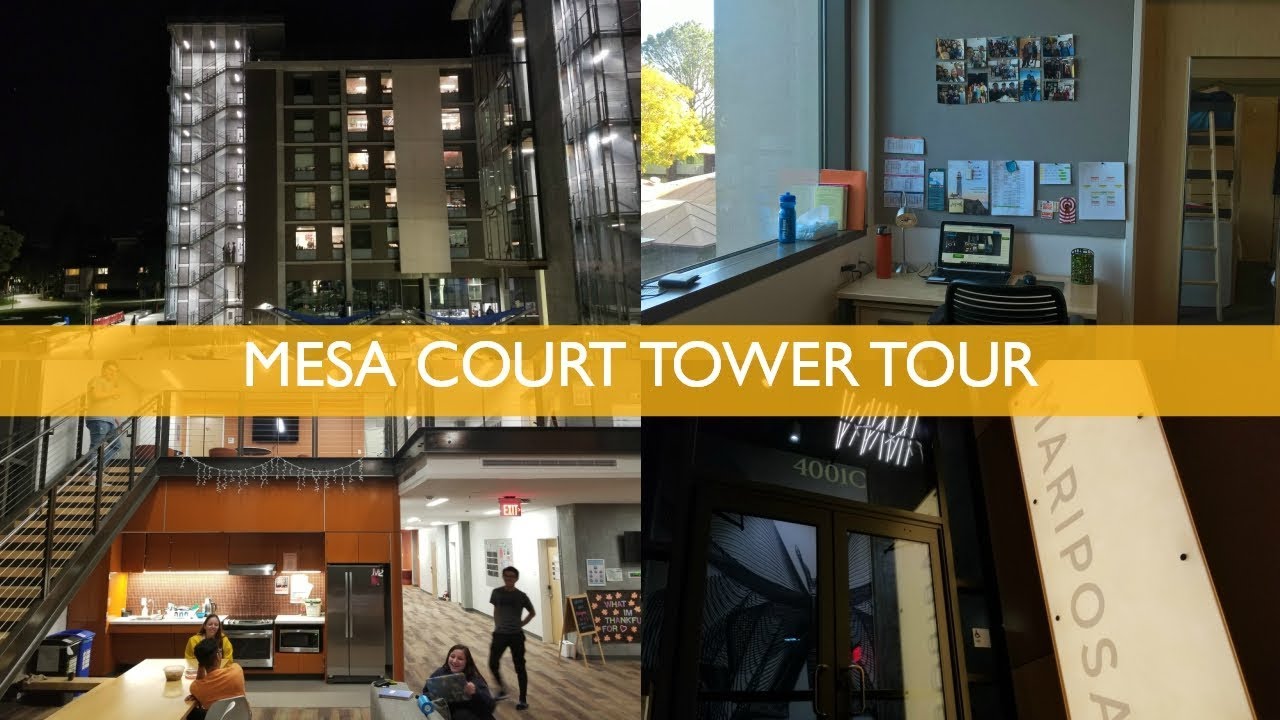 UCI Mesa Court Towers Tour