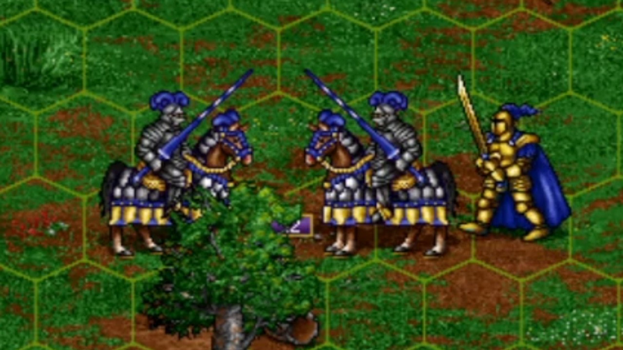 Ironman Challenge in Heroes of Might & Magic 2 Gold, Price of Loyalty Campaign, Map 7-3