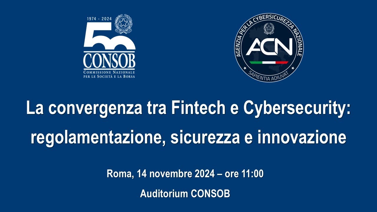 La convergenza tra Fintech e Cybersecurity: regolamentazione, sicurezza e innovazione