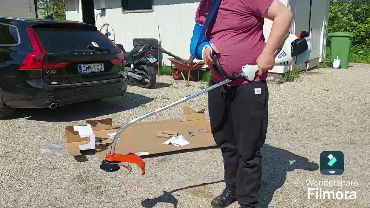 Uusi trimmeri ja onhan se taas koetellukki......