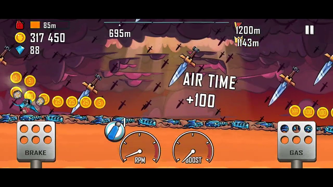 Hill climb racing game #bikegame  #gaming#longvideo 