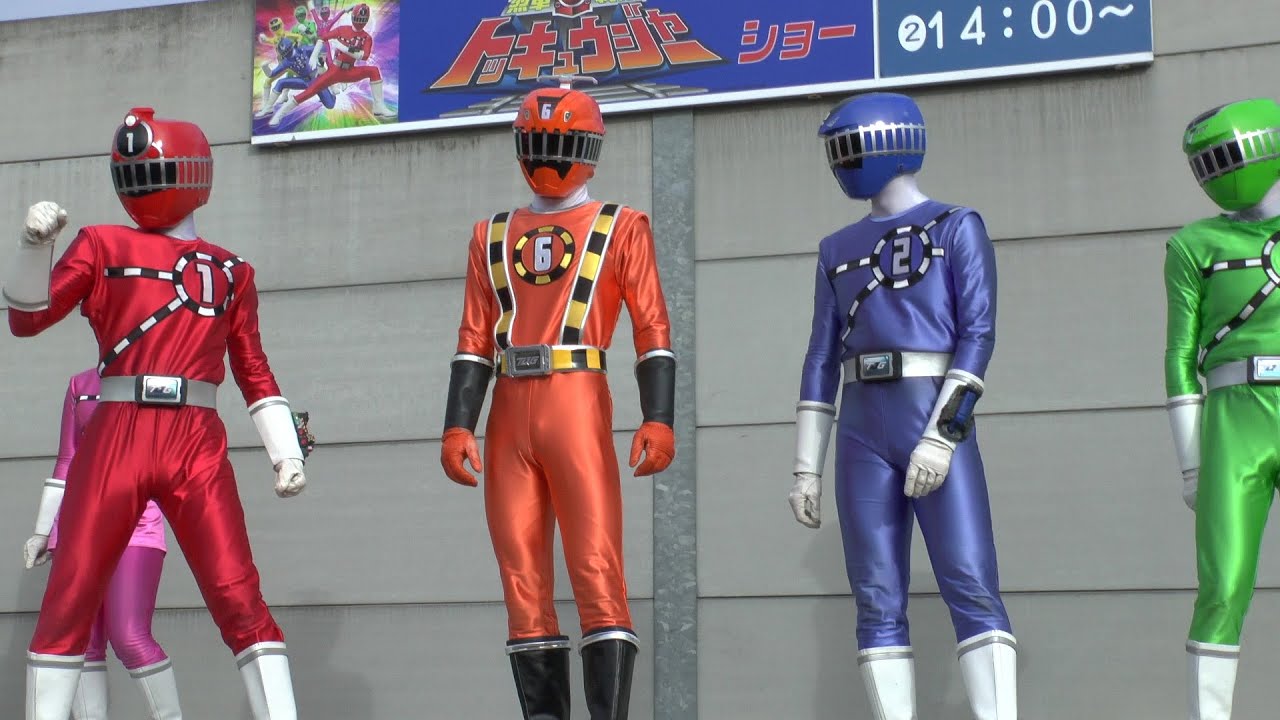 トッキュウ６号登場 「烈車戦隊トッキュウジャー」ショー　2014.11.16　Ressha Sentai ToQger Show