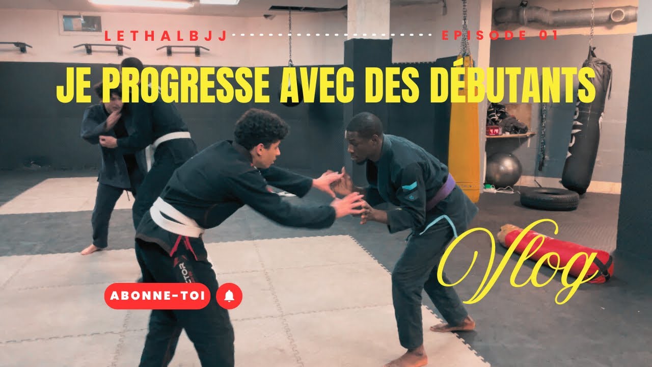 LETHALBJJ | Je COMBATS contre des FÉROCES CEINTURES BLANCHES et JE PROGRESSE | Vlog | Je commente