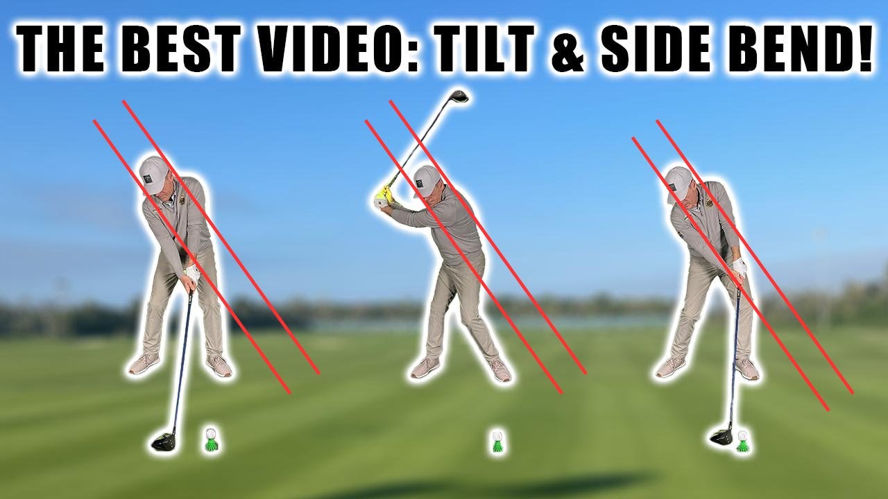 SLICE KILLER POWER MAKER-having a solid  BRACED TILT in your golf swing