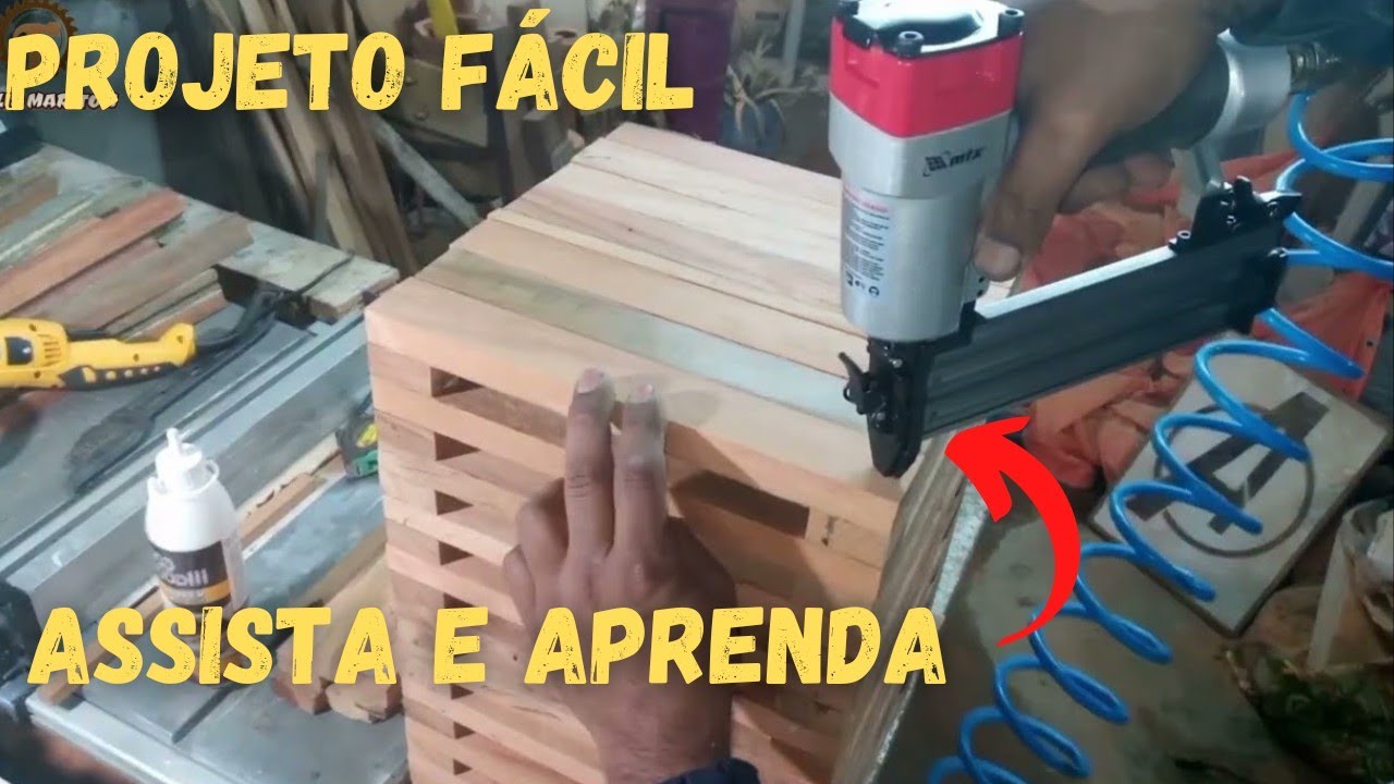 Um projeto t&atilde;o simples e f&aacute;cil para INICIANTES fa&ccedil;a e Ganhe Dinheiro com MADEIRA