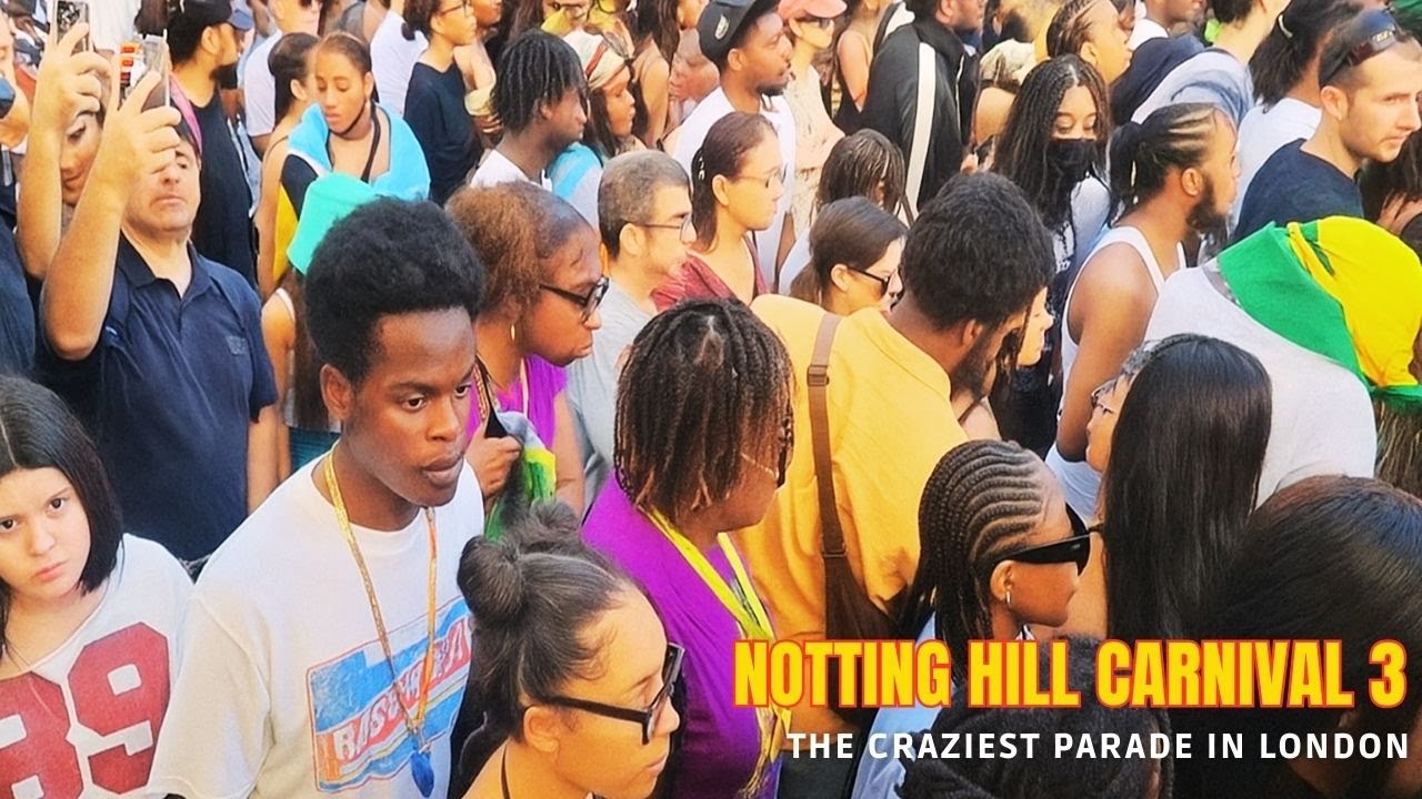 London Walk 🇬🇧 🎉🎉🎉 Notting Hill Carnival 2025, See the craziest parade in London.