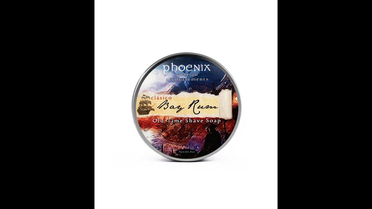 Shaving with PAA Bay Rum