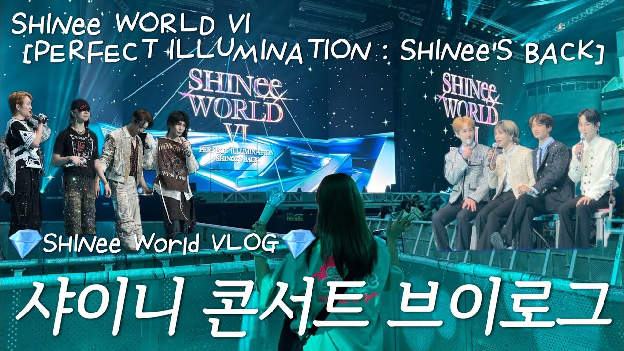 SUB) Влог SHINee World: Обзор концерта SHINee WORLD Ⅵ Encore💎