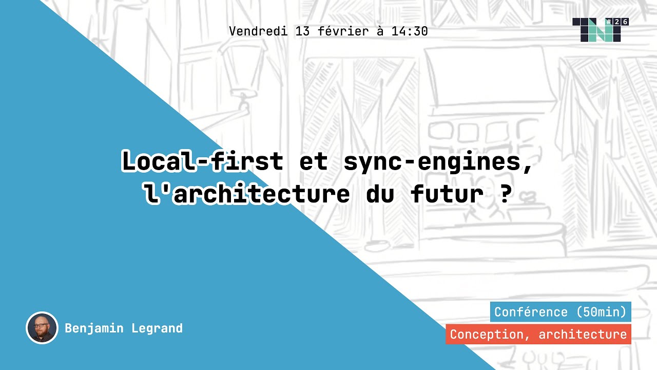 Local-first et sync-engines, l'architecture du futur
