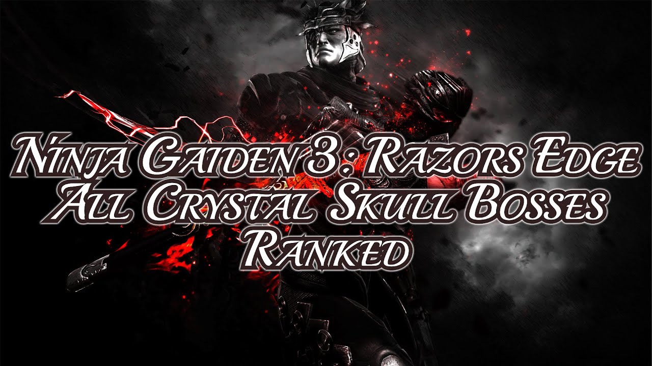 Все боссы Ninja Gaiden 3: Razor's Edge Crystal Skull | От самого простого к самому сложному + Рук...