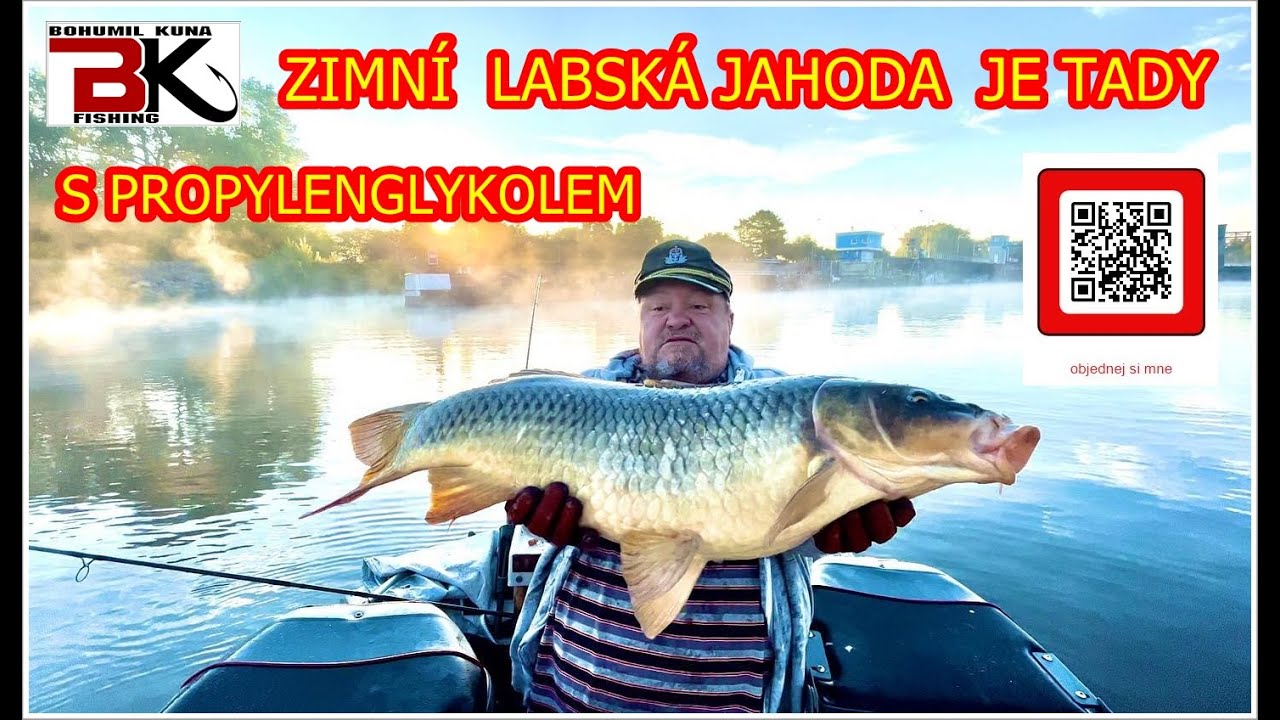Zimní jahoda je tady a hned jsem bodoval , koukněte na  video z lovu a prvního testu.