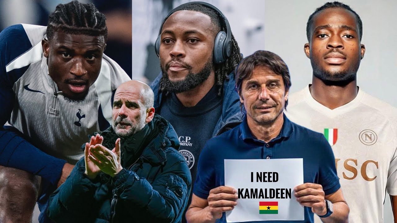 BREAKING: ANTONIO CONTE BID FOR BLACK STARS FORWARD AS MOHAMMED KUDUS, SEMENYO…KAMALDEEM SULEMANA..