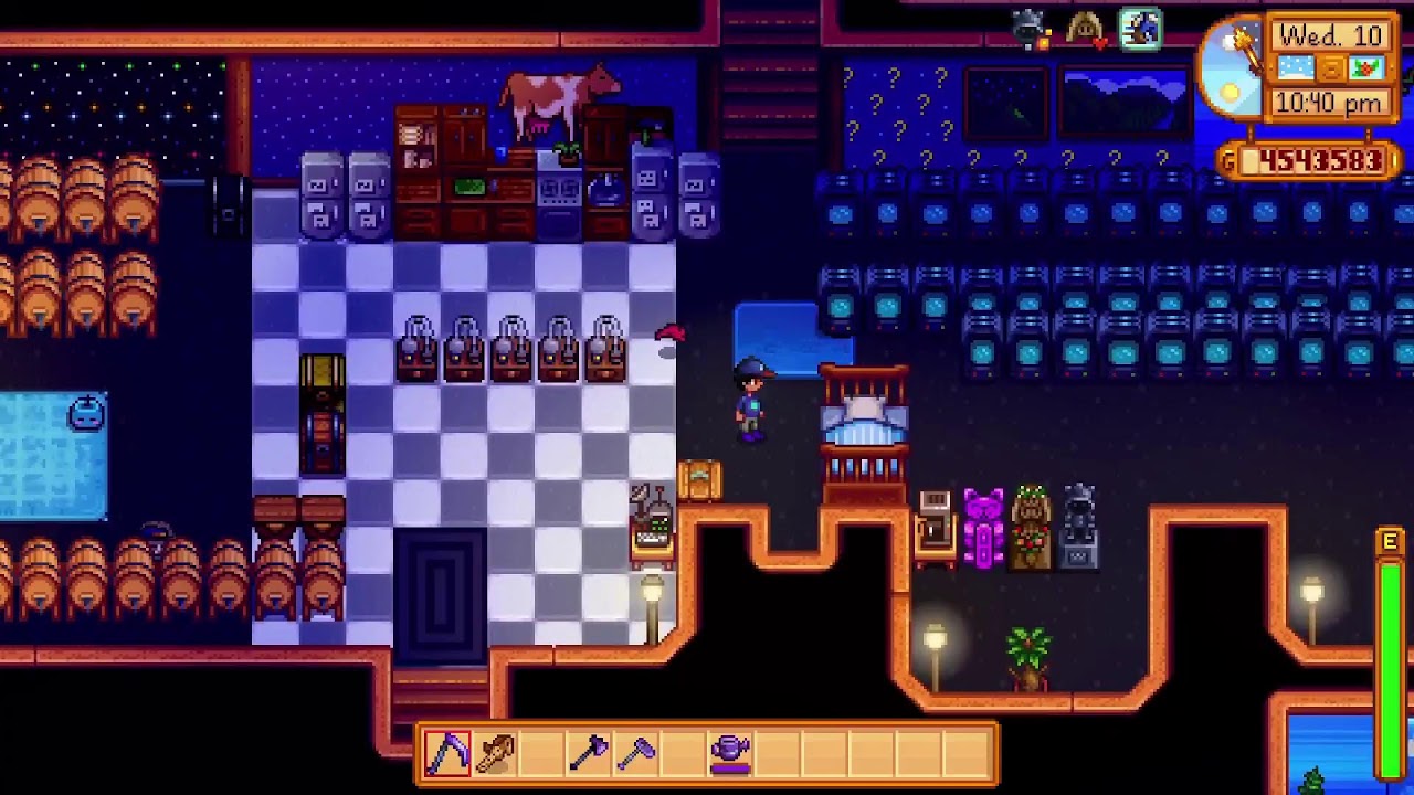 Golden Clock Grind & Farm Maintenance l Stardew Valley