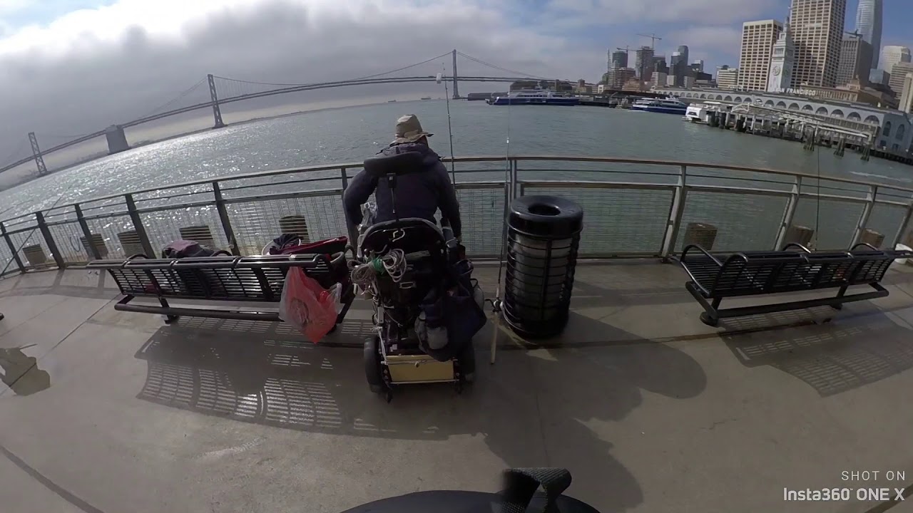Ferry Building to Pier 3, San Francisco, CA fix frame, fast speed
